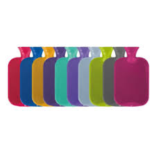 Fashy 2.0L  Latex Free Hot Water Bottle Single Ribbed