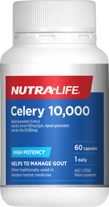 Nutralife Celery 10,000 60 capsules