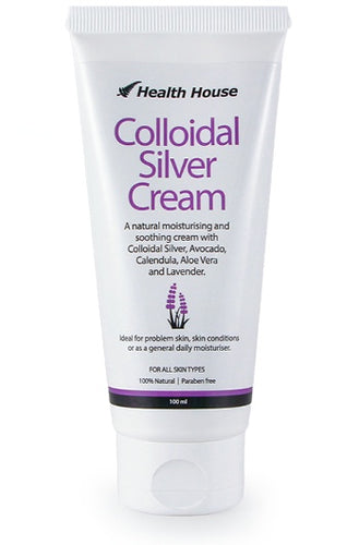 Health House Colloidal Silver Cream 100ml
