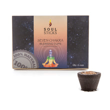 Load image into Gallery viewer, Soul Sticks Chakra Incense Cup – Set of 6