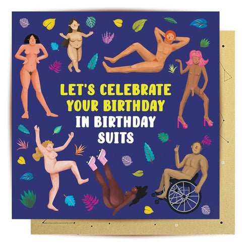 La La Land - Birthday Suits - Birthday Card