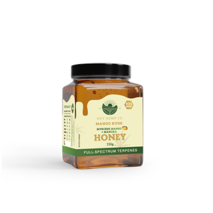 Hey Hemp Mango Kush Manukā Honey + Hemp Seed Oil 150g