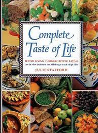 Julie Staffords Compleate Taste of Life Hardback Book