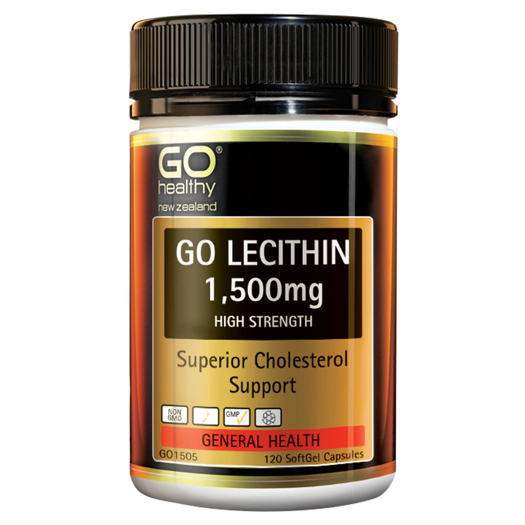 GO LECITHIN 1500mg - High Strength Cholesterol Support