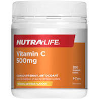 Vitamin C 500mg Tabs 200s