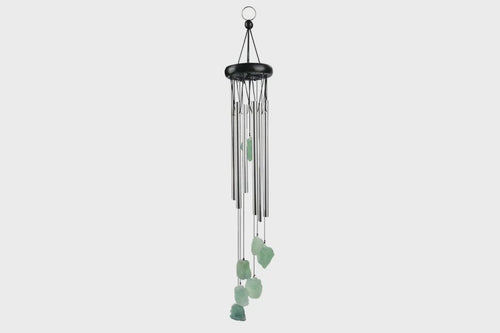 Wind Chime-Rough Green Fluorite