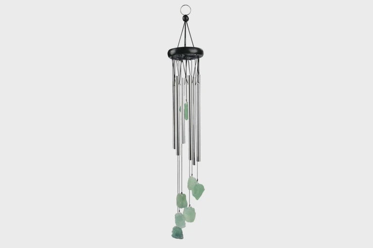 Wind Chime-Rough Green Fluorite