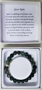 Green Agate bracelet