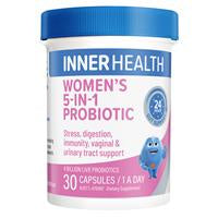 Inner Health Women's 5-In-1 Probiotic Capsules