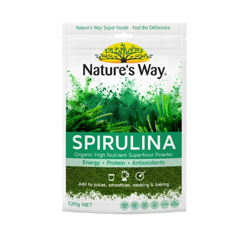 Nature's Way Super Foods Spirulina Powder 120g