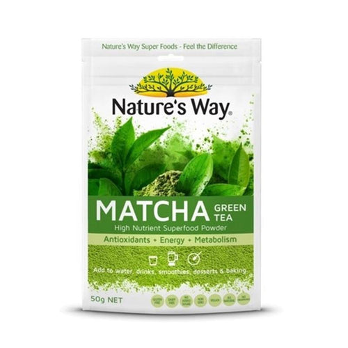 Nature's Way Super Foods Matcha Green Tea Powder 50g
