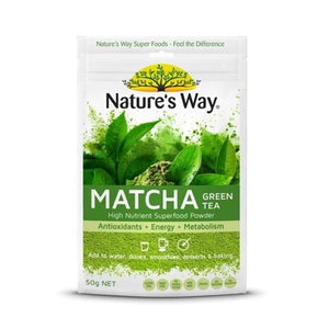 Nature's Way Super Foods Matcha Green Tea Powder 50g