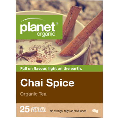 Planet Organic Chai Spice Organic Tea