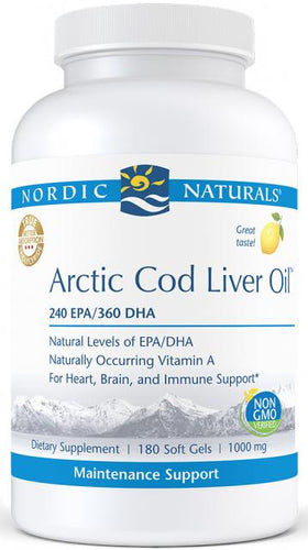 Arctic Cod Liver Oil 180s