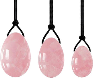 Rose Quartz Yoni Egg Muscle Pelvic Trainer