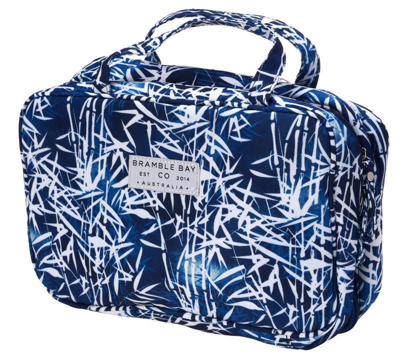 TriStar Brands (NZ) Ltd Bramble Bay Bamboo BI-FOLD Handle Cosmetic Bag