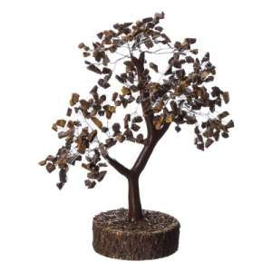 Gemstone Tree Large – Tiger Eye