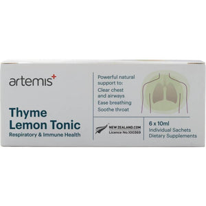 Thyme Lemon Tonic Box of  6 x 10ml sachets