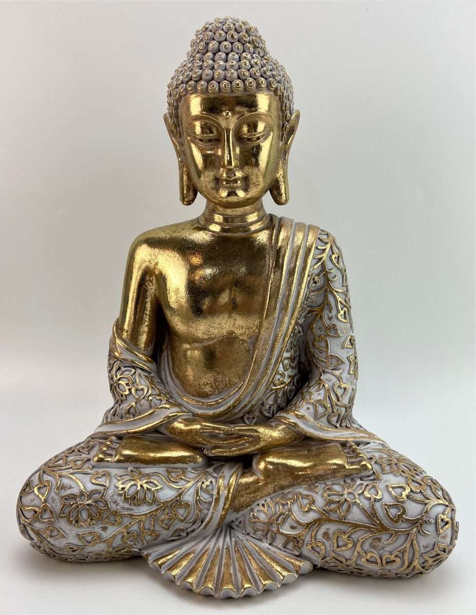 Gold Meditating Buddha