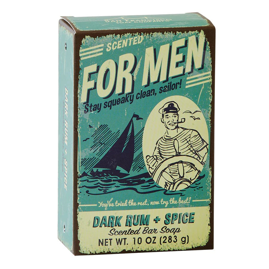 FOR MEN Soap Bar Dark Rum + Spice 283g