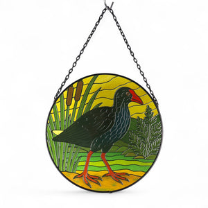 Pukeko In Swamp Suncatcher 25cm NEW!