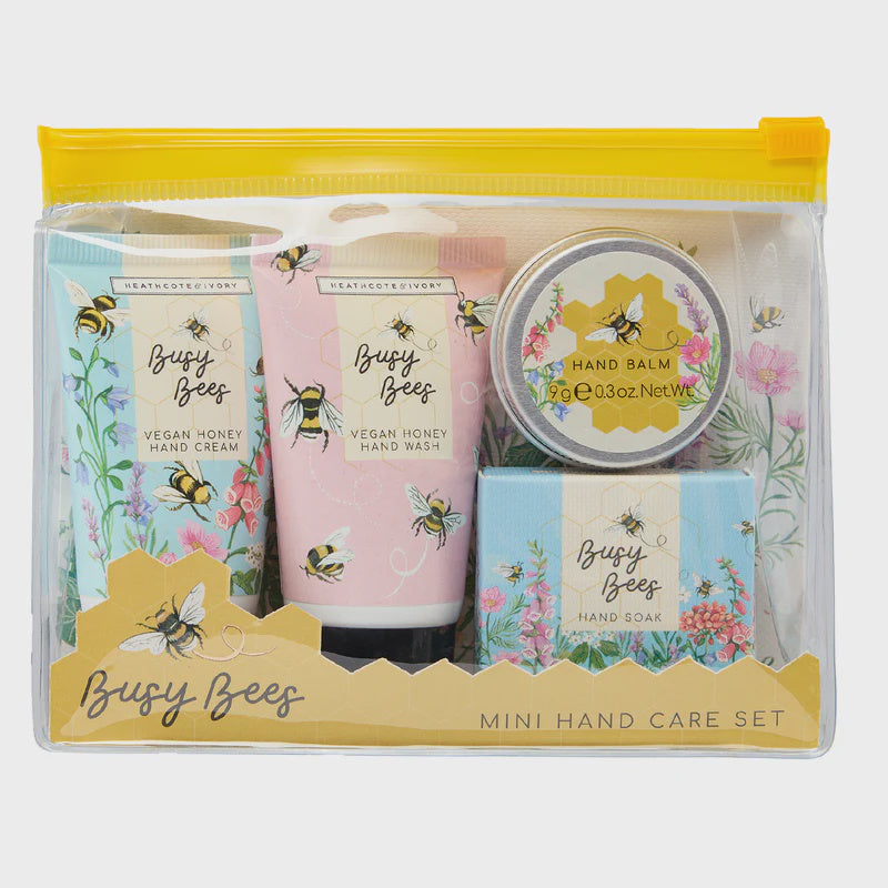 Heathcote and Ivory Busy Bees Mini Hand Care Set 4pcs