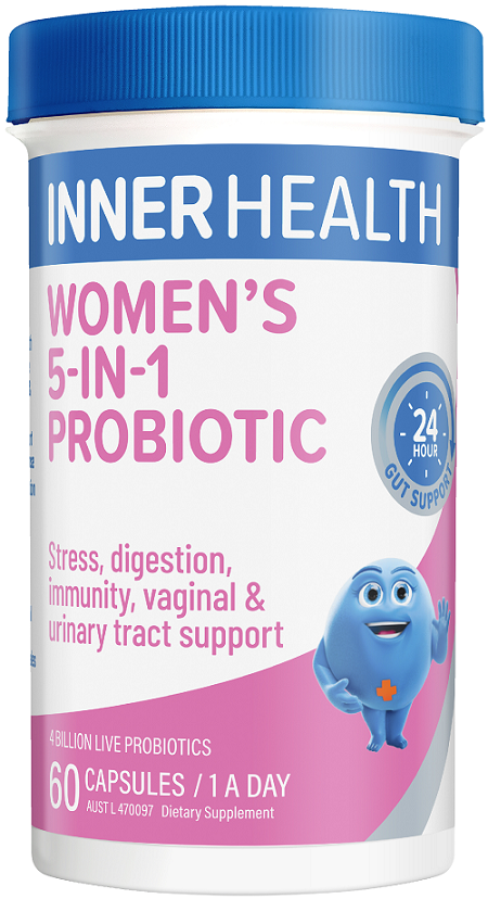 Inner Health Women's 5-in-1 Probiotic Capsules 60