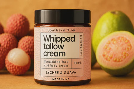 Lychee and Guava Whipped Tallow Cream