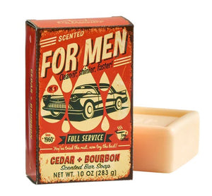 FOR MEN Bar Soap - Cedar & Bourbon 283g