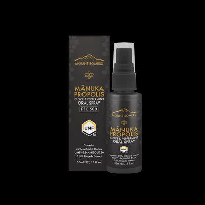 Manuka Propolis Clove & Peppermint Oral Spray UMF15+