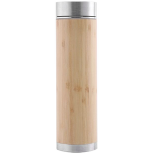 Bamboo Bottle with Tea Strainer 450ml