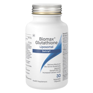 BioMax Glutathione 625mg LIPOSOMAL - 30 Vege Capsules