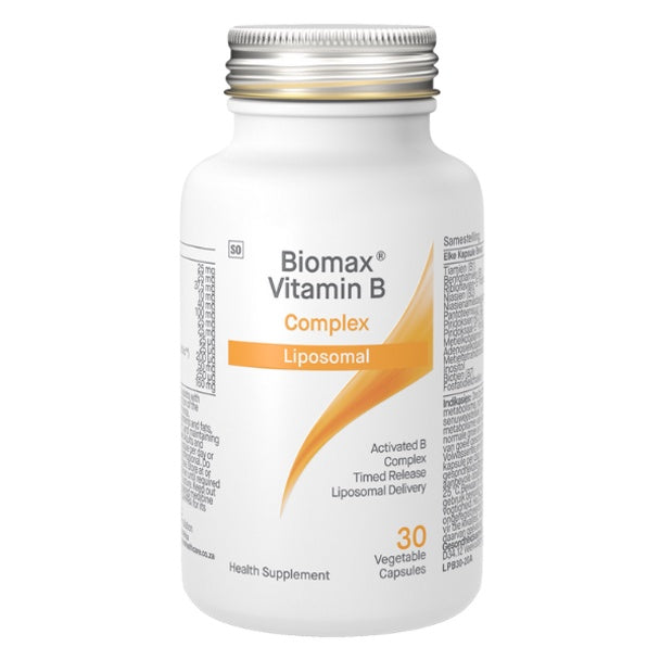 BioMax Activated B Complex LIPOSOMAL - 30 Vege Capsules