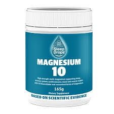 Sleep Drops Magnesium 10 165gm Powder