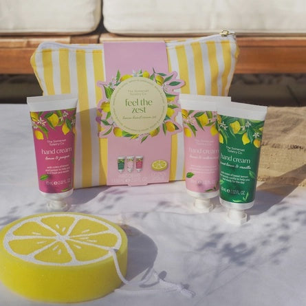 The Somerset Toiletry Company Feel The Zest Lemon Hand Cream Gift Bag