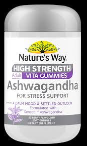 Nature's Way Adult Vita Gummies High Strength Ashwagandha 60 Gummies