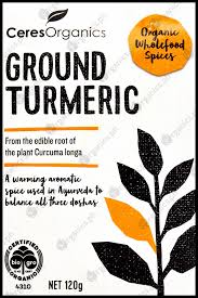 Organic Ground Turmeric 120g