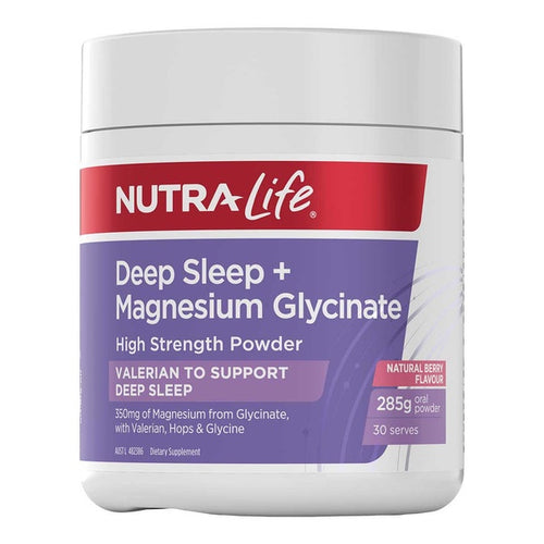 Deep Sleep + Magnesium Glycinate - Berry 285gm