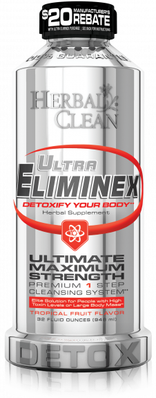 Herbal Clean Ultra Eliminex Premium Same-Day Detox Drink - 32 oz.