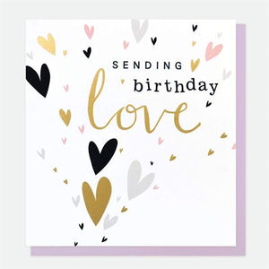 Caroline Gardner - Sending Birthday Love - Birthday Card