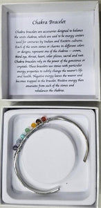 Deluxe Boxed Chakra bracelet