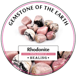 Tumbled stone – Rhodonite