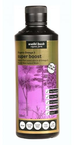 Waihi Bush Super Boost Organic Omega 3