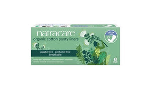 Natracare Organic Cotton Panty Liners - Ultra Thin - Pack of 22 - Natracare