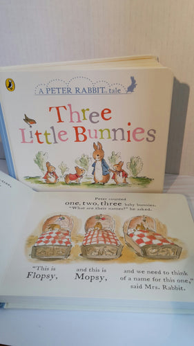 Three Little Bunnies Book - A Peter Rabbit Tale