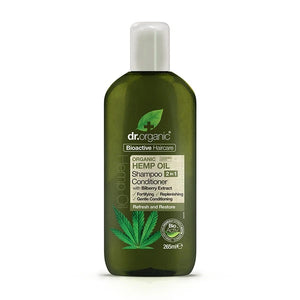 Dr Organic Bioactive Haircare Organic Hemp Oil 2 in 1 Shampoo & Conditioner
