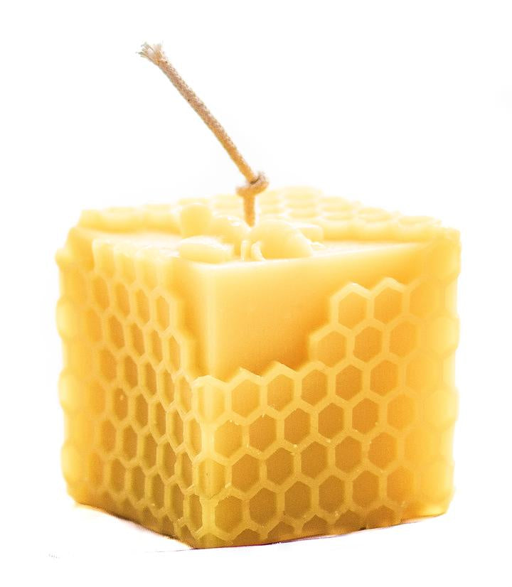 Hexton Honeycomb Cube Candle