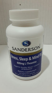 Sanderson Stress, Sleep & Mind FX 60 caps
