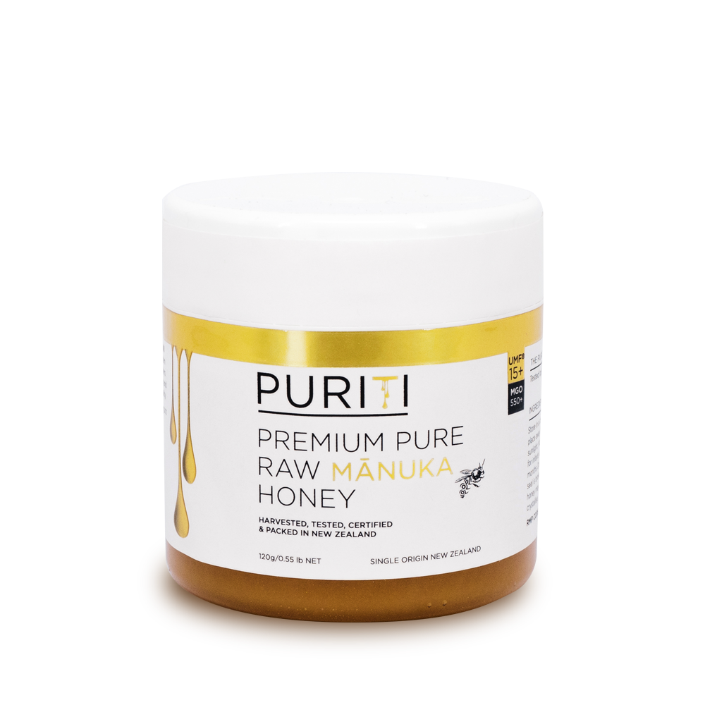 Puriti Premium Pure Raw  Manuka Honey 15+