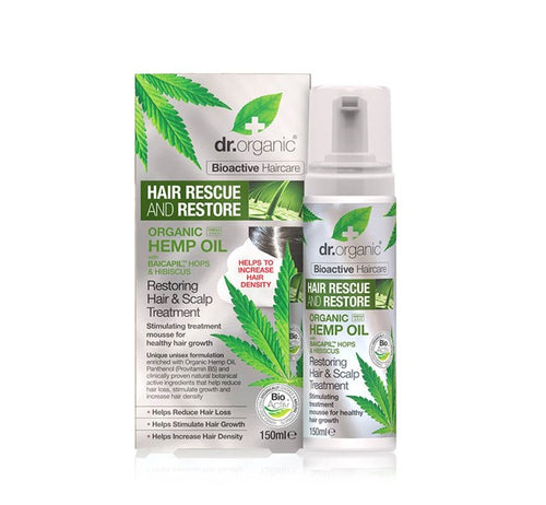 Organic Hemp Oil Restoring Hair & Scalp Treatment